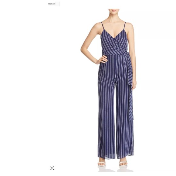 MICHAEL Michael Kors Bengal Stripe Jumpsuit - Size Small NWT - Picture 1 of 8